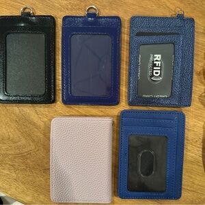 Stocking Stuffers! Assorted Card Holders and Wallets